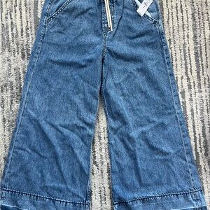 Gap Girls Wide-Leg Denim Pants